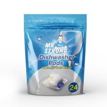 Sedex Approved 3 in 1 Quickly Dissolving Dishwasher Detergent Pods For Washing Dishes